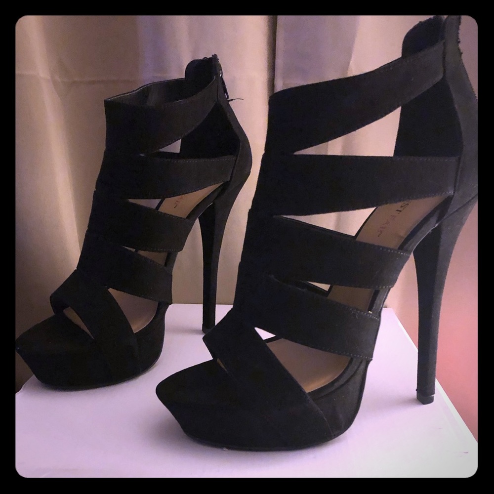 JustFab Black Heels